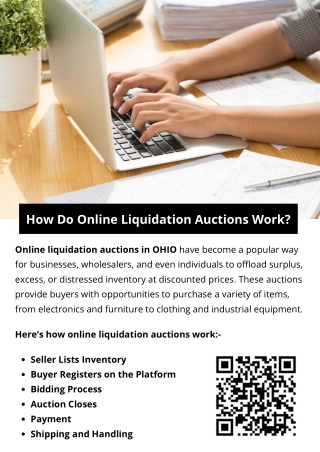 How Do Online Liquidation Auctions They Work?