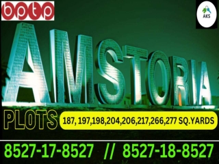 BPTP AMSTORIA PLOTS NEW BOOKING 203 SQ.YARDS 1SIDE OPEN 5.08 CR*  GURGAON