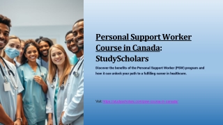PSW course in Canada