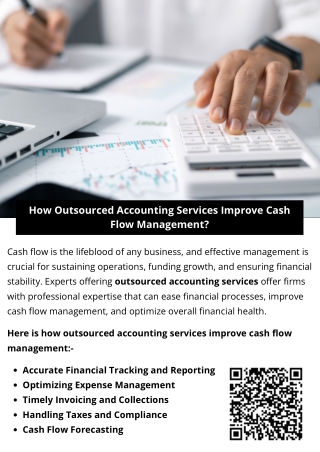 How Outsourced Accounting Services Improve Cash Flow Management?