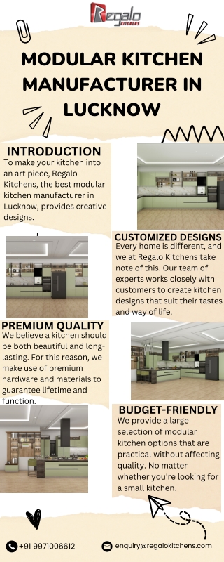 Modular Kitchen Manufacturer In Lucknow