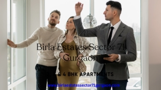 Birla Estates Sector 71 Gurgaon: Stylish & Comfortable Flats