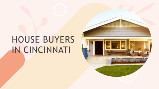 House Buyers in Cincinnati