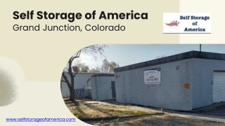 Self Storage of America Grand Junction, Colorado - www.selfstorageofamerica.com