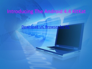 Download UC Browser for PC