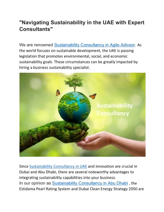 Navigating Sustainability in the UAE with Expert Consultants.docx