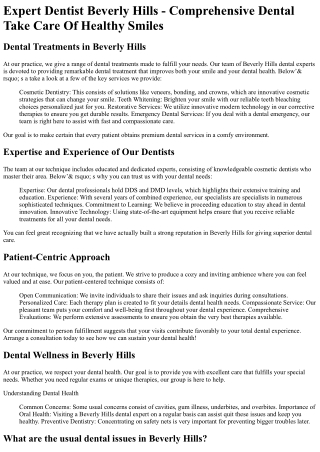 Dental Group of Beverly Hills