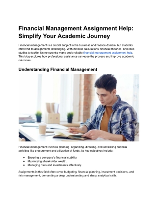 Financial Management Assignment Help_ A Guide for Students (1)