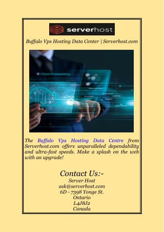 Buffalo Vps Hosting Data Center | Serverhost.com