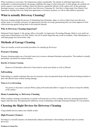 Garage Cleansing 101: How to Recover Your Home's First Impression