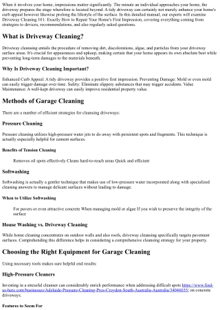 Garage Cleaning 101: How to Recover Your Home's Impression
