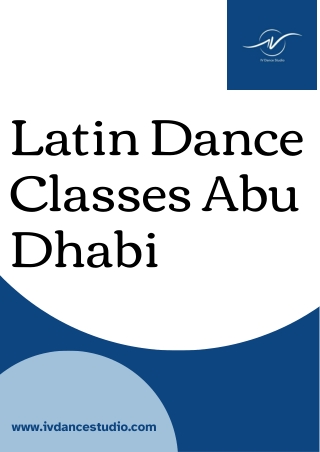 Join the Best Latin Dance Classes in Abu Dhabi