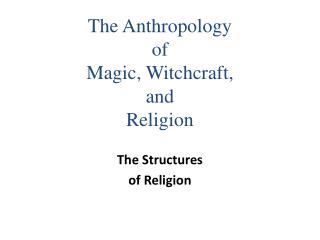 The Structures of Religion
