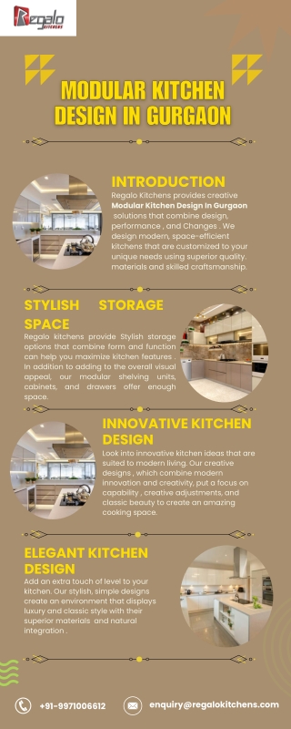 Modular Kitchen Design In Gurgaon