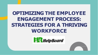 Employee Engagement Process