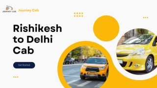 Rishikesh to Delhi Cab