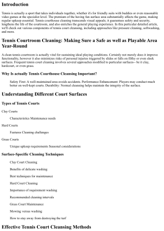 Ping Pong Court Cleansing: Ensuring a Safe and Playable Surface Year-Round