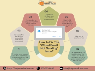 How to Fix The 'iCloud Email Not Sending' Issue