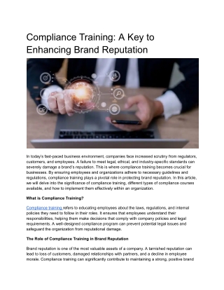 compliance-training-microlearning