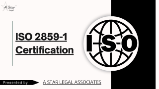 ISO 2859-1 Certification
