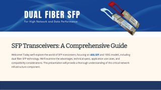 Dual Fiber SFP  40g sfp and 100G SFP