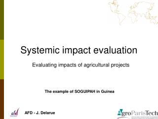 Systemic impact evaluation