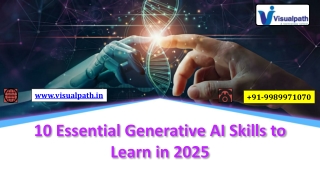 Gen AI Training in Hyderabad | Generative AI Training Course