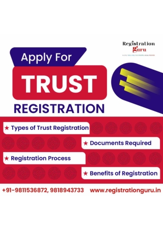 Trust registration in india