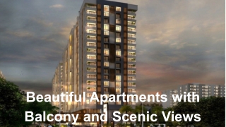 Beautiful Apartments with Balcony and Scenic Views - Copy