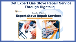 Get Expert Gas Stove Repair Service Through Rightcliq