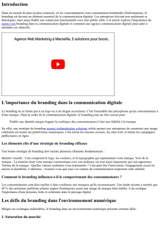 L'importance du branding dans la communication digitale