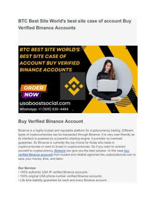 _Buy Verified Binance Accounts