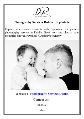 Photography Services Dublin   Drphoto.ie