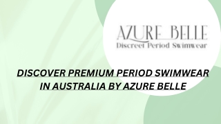 Discover Premium Period Swimwear in Australia by Azure Belle