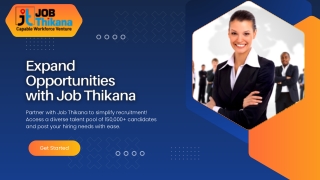 Expand Opportunities with Job Thikana
