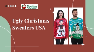 The Rise of Ugly Christmas Sweaters A Festive Tradition Reimagined