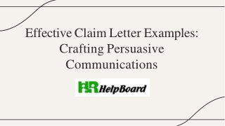 claim letter example