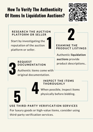 How To Verify The Authenticity Of Items In Liquidation Auctions?