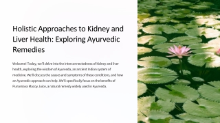 Holistic-Approaches-to-Kidney-and-Liver-Health-Exploring-Ayurvedic-Remedies