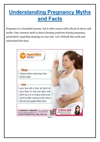 Understanding Pregnancy Myths and Facts - Vighnharta Hospital (1)