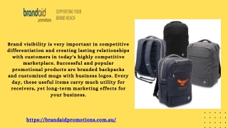 Increasing Your Brand Recognition with Promotional Backpacks and Customized Mugs