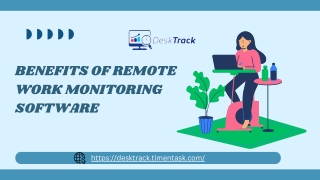 Benefits of Remote Work Monitoring Software