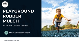 Playground Rubber Mulch – Safe and Long-Lasting