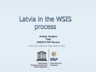 Latvia in the WSIS process