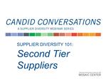 Second Tier Suppliers