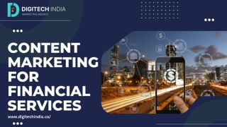Content Marketing for Financial Services