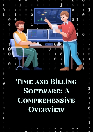 Time and Billing Software A Comprehensive Overview