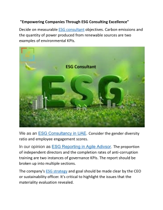 Empowering Companies Through ESG Consulting Excellence.docx