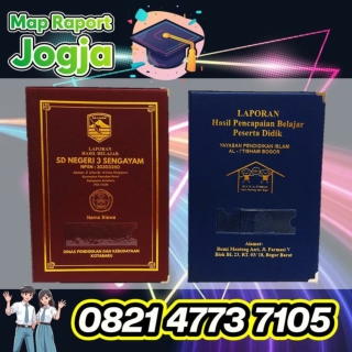 0821-4773-7105 Cetak Map Raport Sampul Ijazah di Gedangsari Gunungkidul