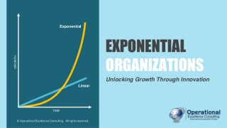 Exponential Organizations (ExOs)